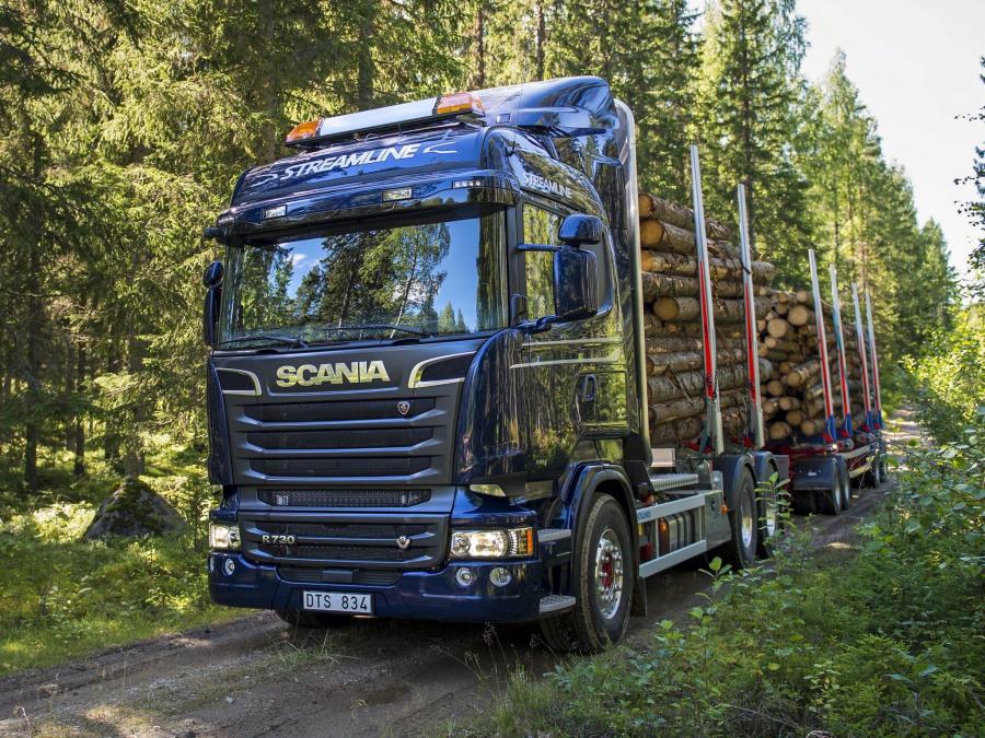  Scania R730 6x4 Streamline Timber Truck 2013 года  (фото 4 из 6)